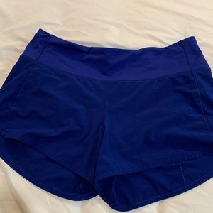 Lululemon speed up low-rise lined 4 inch.